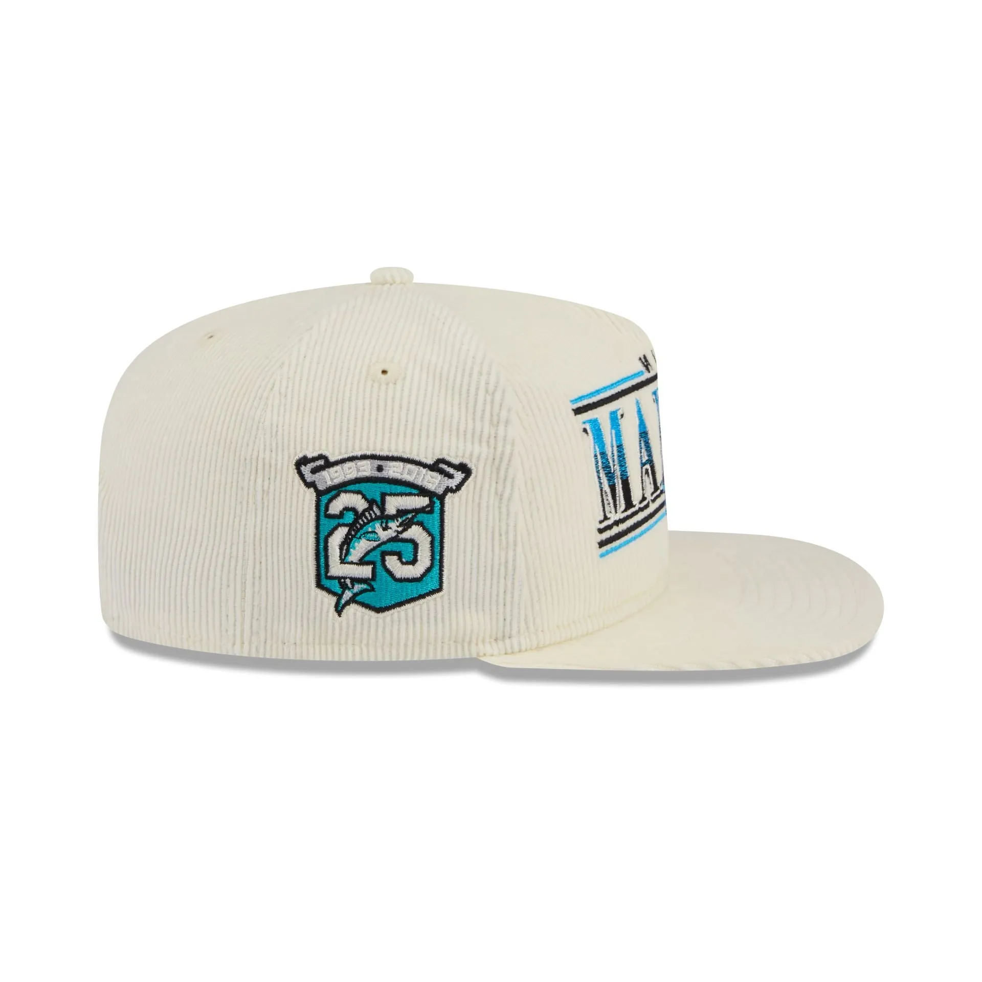 Miami Marlins Throwback Corduroy Golfer Hat sold by New Era product image thumbnail 4