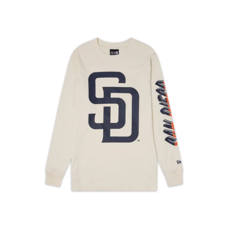 San Diego Padres Retro City Long Sleeve T-Shirt sold by New Era