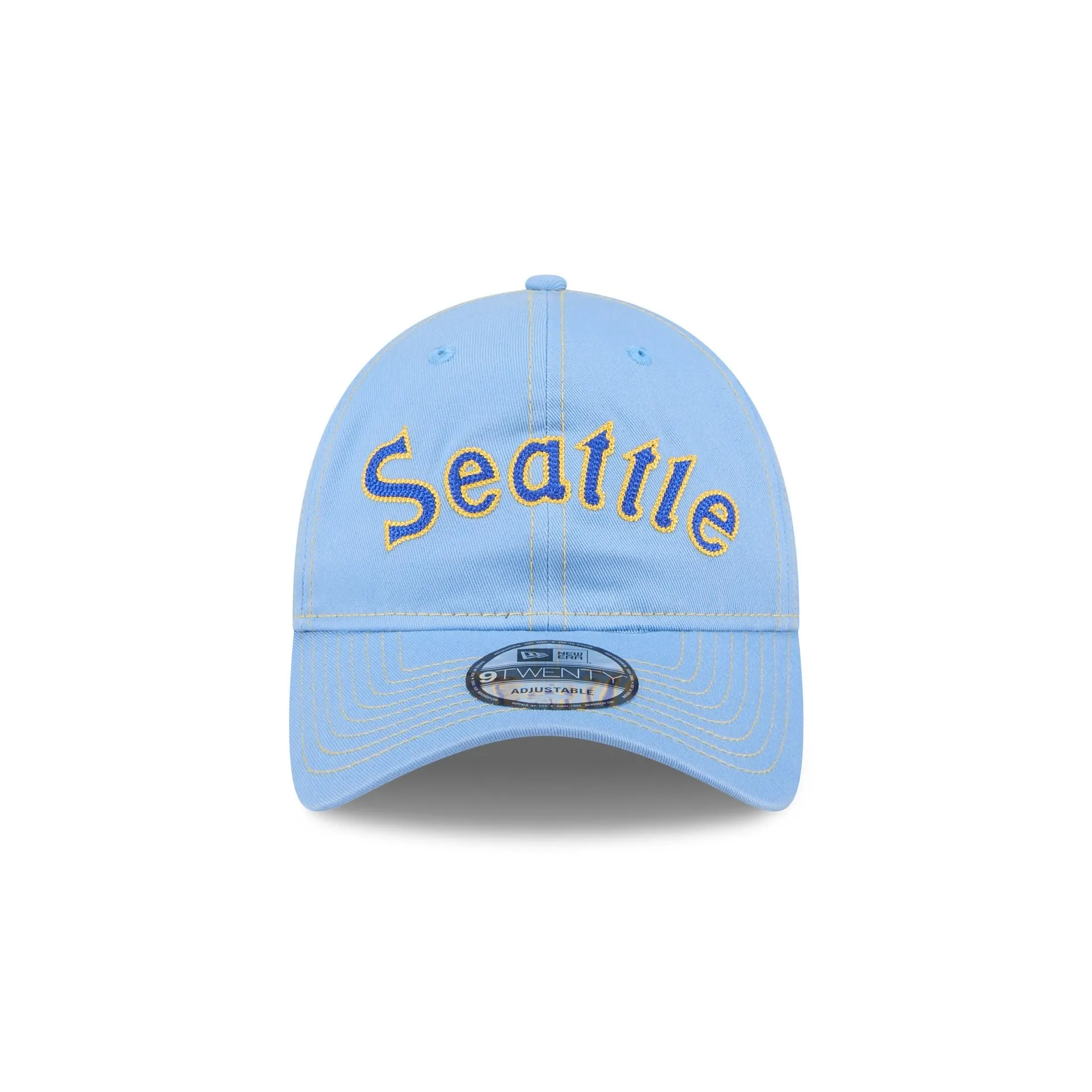 Seattle Mariners Team Stitch 9TWENTY Adjustable Hat sold by New Era product image thumbnail 2