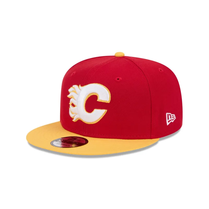Calgary Flames 9FIFTY Snapback Hat sold by New Era