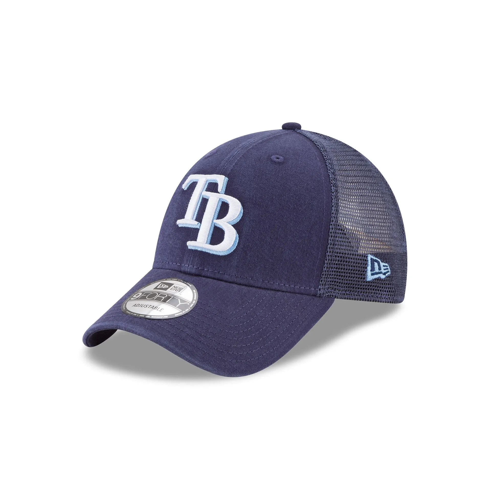 Tampa Bay Rays 9FORTY Trucker Hat sold by New Era