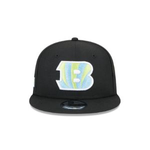 Cincinnati Bengals Color Pack Black 9FIFTY Snapback Hat sold by New Era
