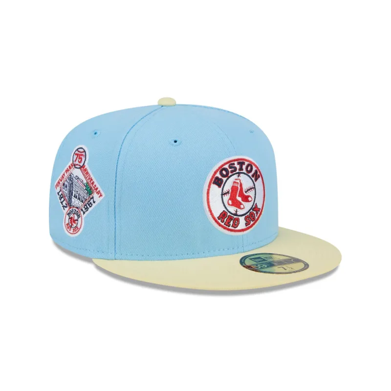 Boston Red Sox Doscientos Blue 59FIFTY Fitted Hat sold by New Era