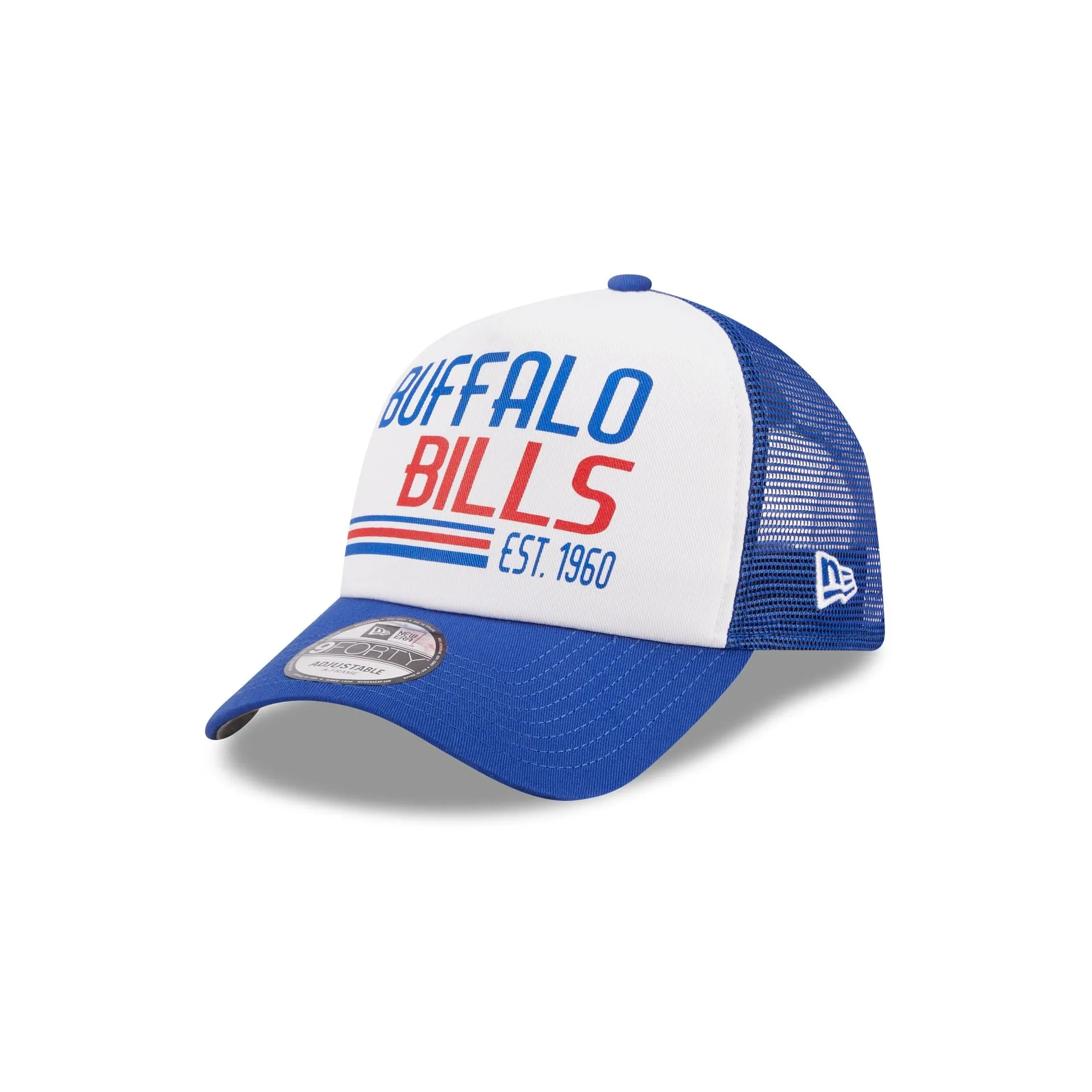 Buffalo Bills Lift Pass 9FORTY A-Frame Snapback Hat sold by New Era