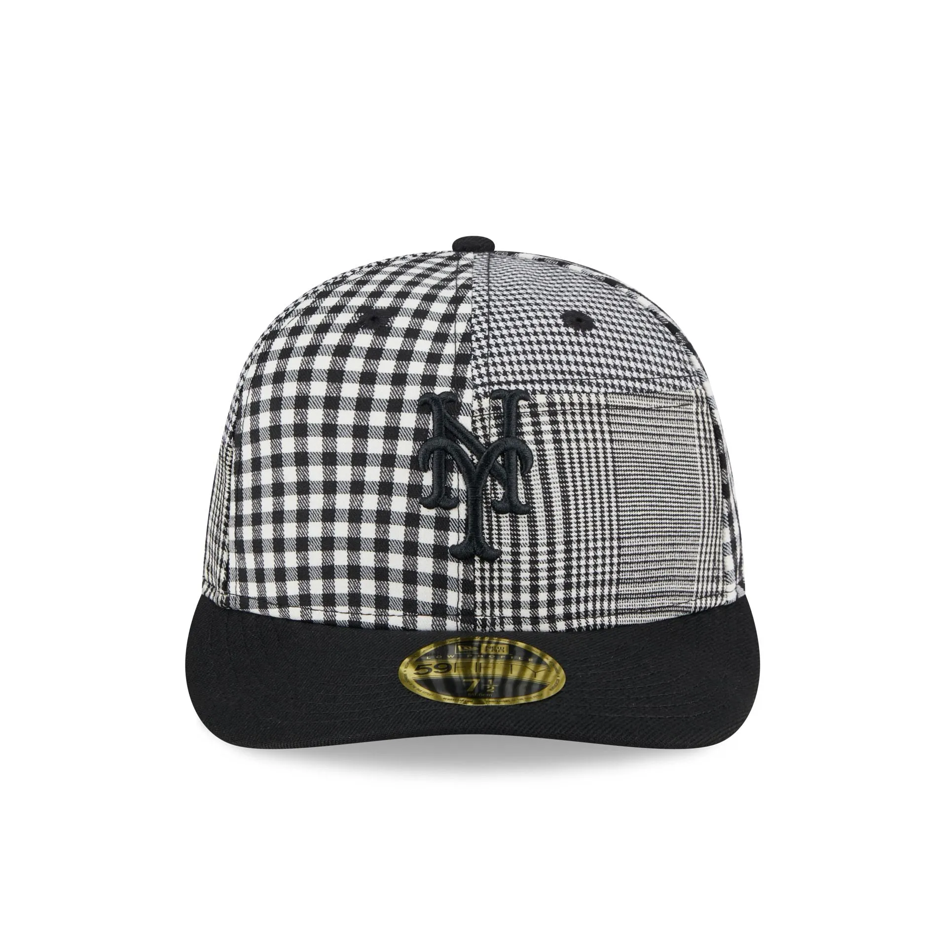New York Mets Patch Plaid Low Profile 59FIFTY Fitted Hat sold by New Era product image thumbnail 2