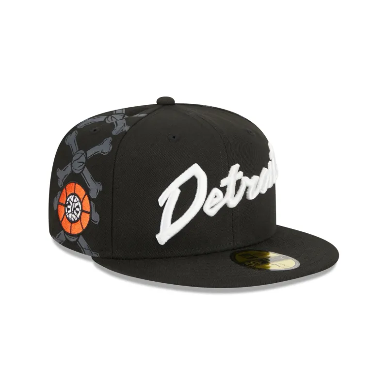 Detroit Pistons 2023 City Edition 59FIFTY Fitted Hat sold by New Era