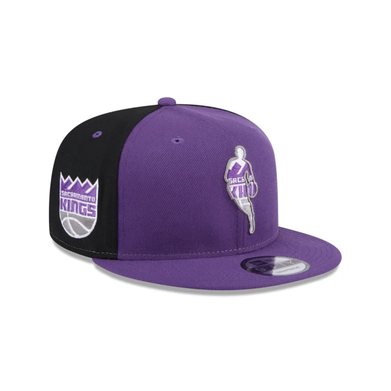 Sacramento Kings Front Logoman 9FIFTY Snapback Hat sold by New Era