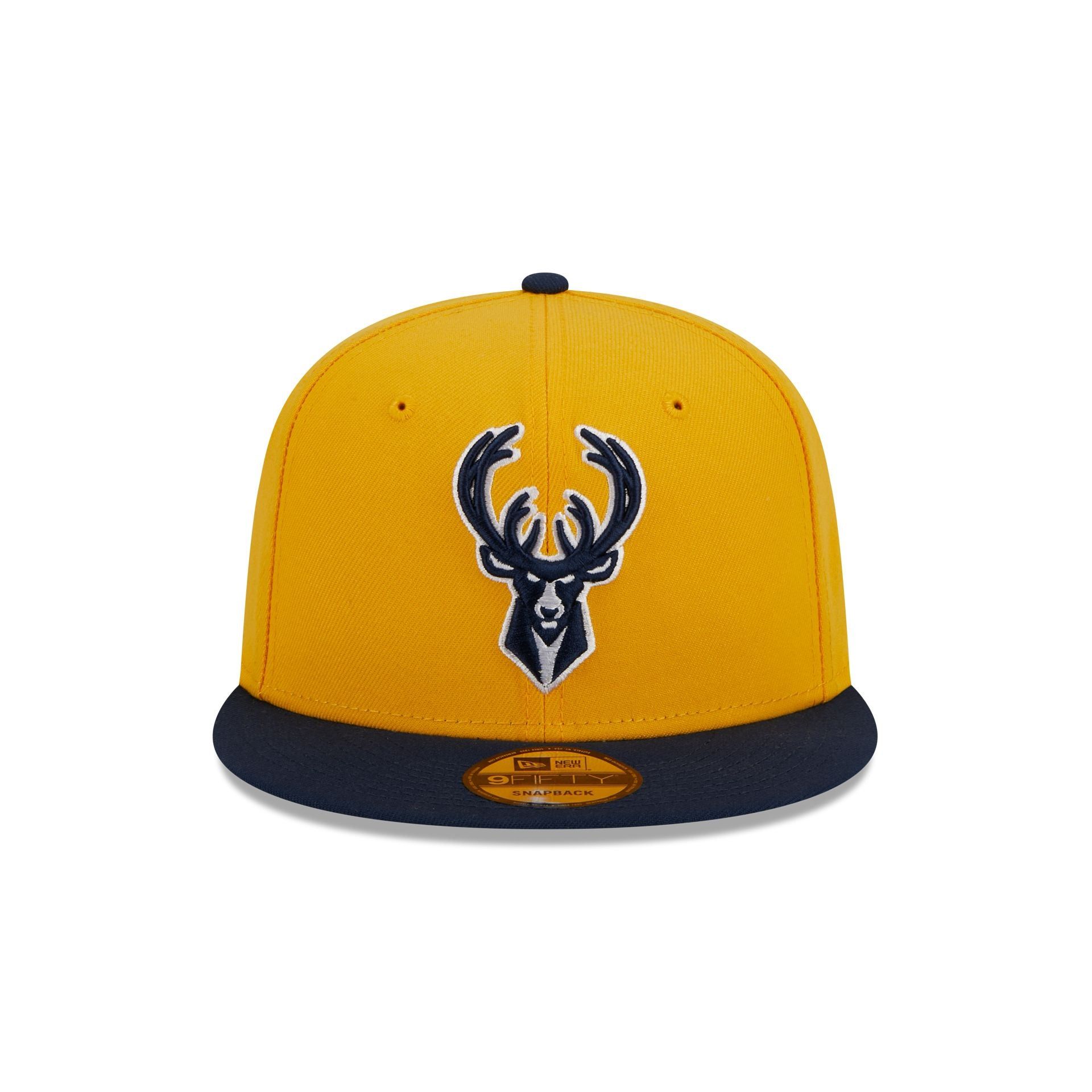 Milwaukee Bucks Color Pack Gold 9FIFTY Snapback Hat sold by New Era product image thumbnail 4