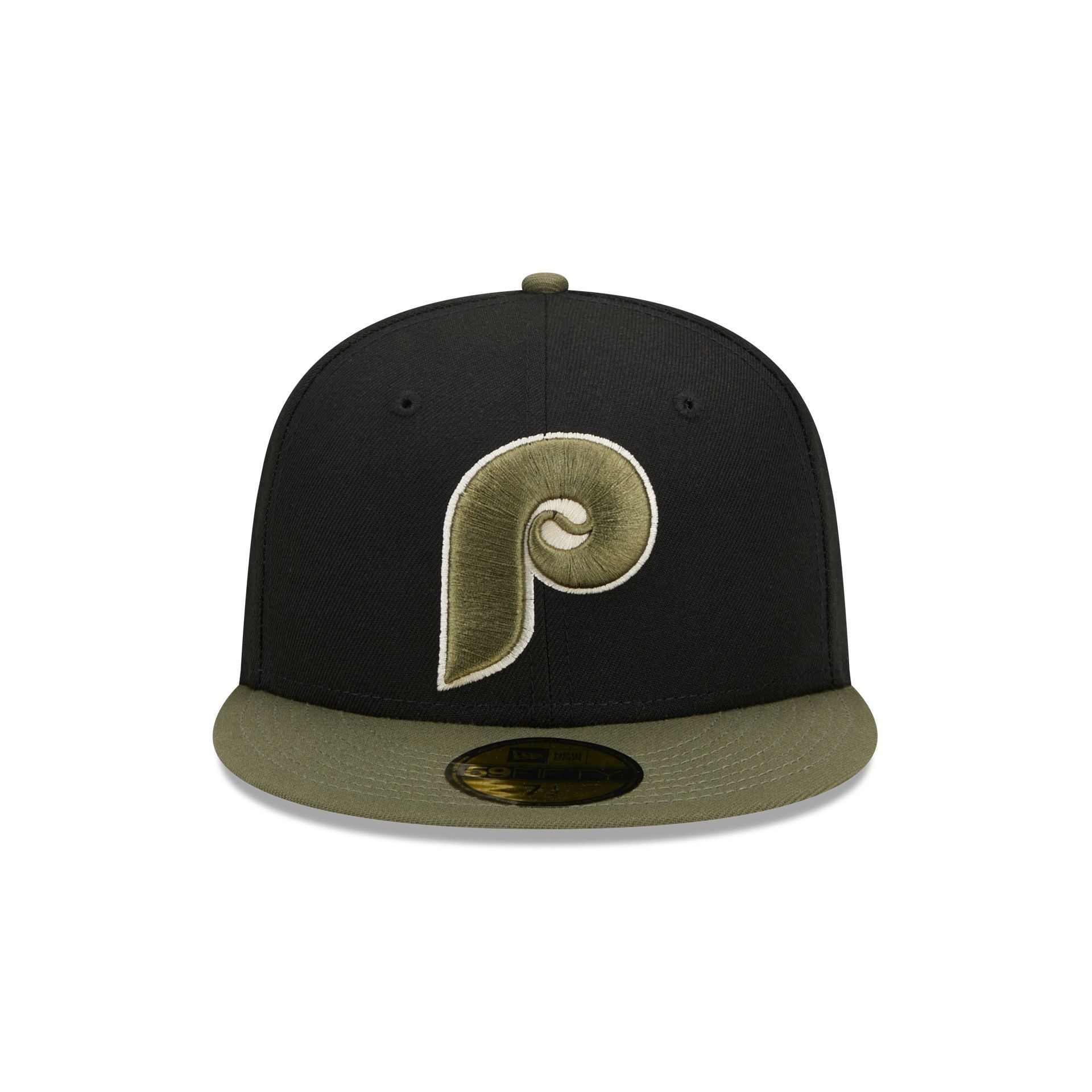 Philadelphia Phillies Khaki Green 59FIFTY Fitted Hat sold by New Era product image thumbnail 2