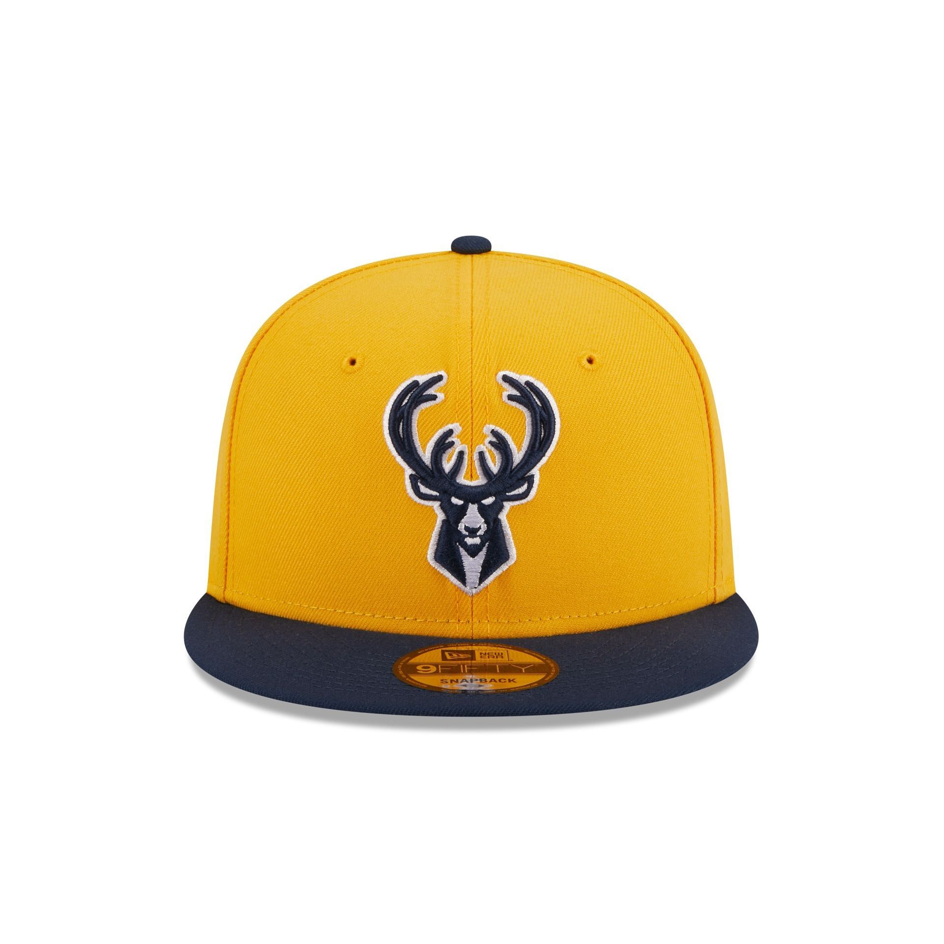 Milwaukee Bucks Color Pack Gold 9FIFTY Snapback Hat sold by New Era product image thumbnail 3
