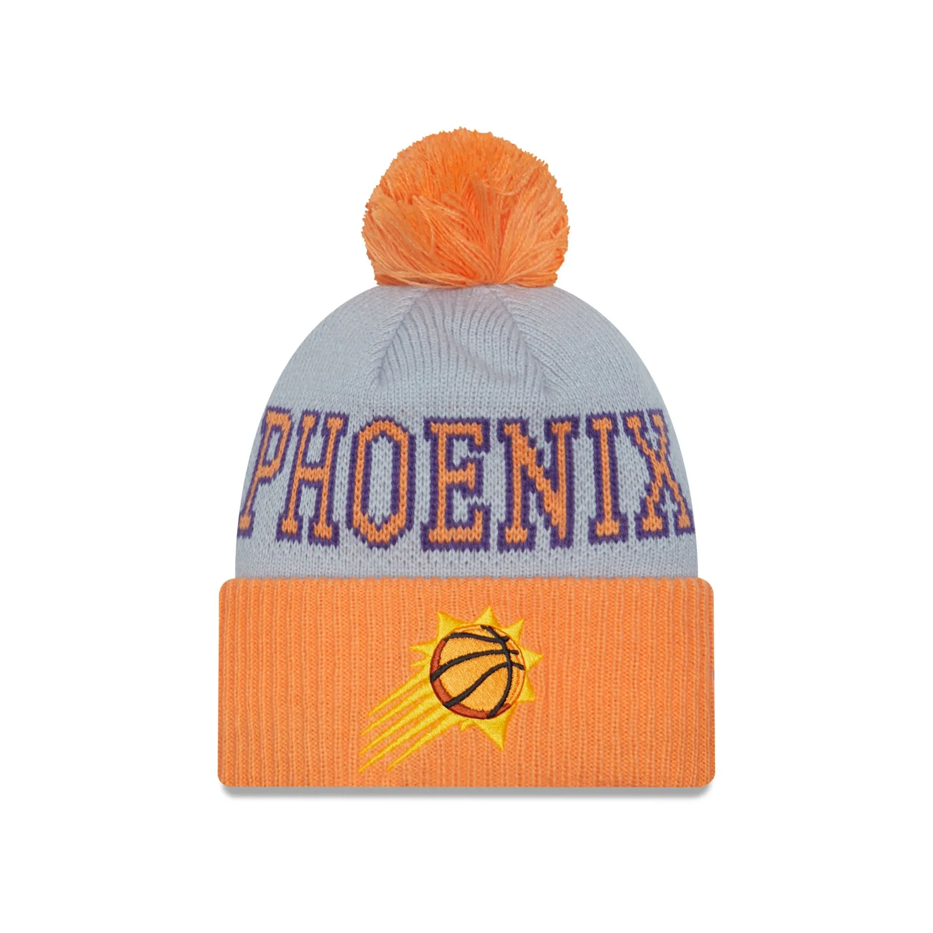 Phoenix Suns 2023 Tip-Off Pom Knit Hat sold by New Era