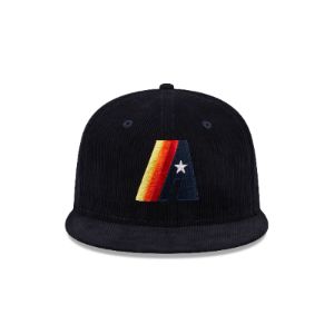Houston Astros Throwback Corduroy 59FIFTY Fitted Hat sold by New Era