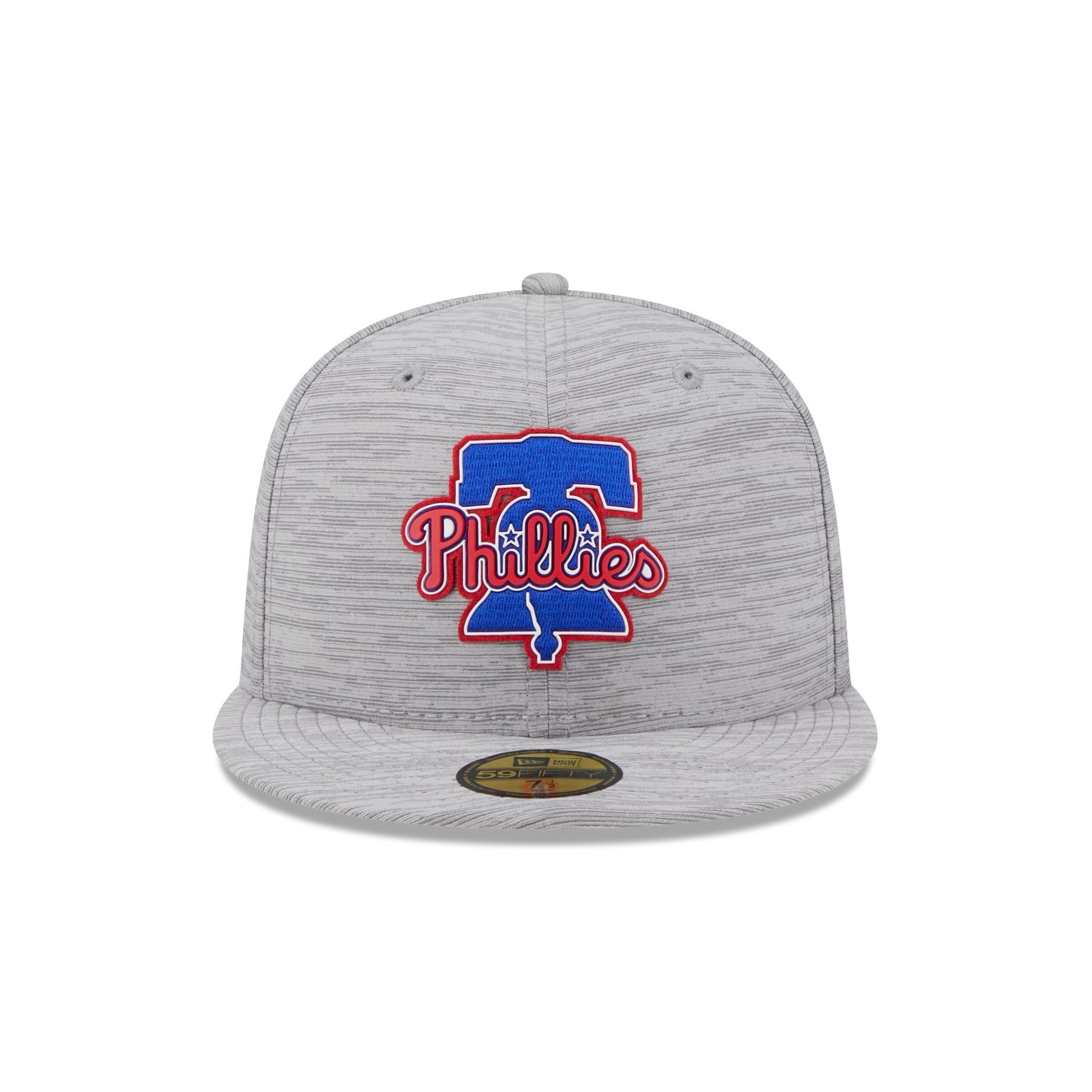 Philadelphia Phillies 2023 Clubhouse Gray 59FIFTY Fitted Hat sold by New Era product image thumbnail 2