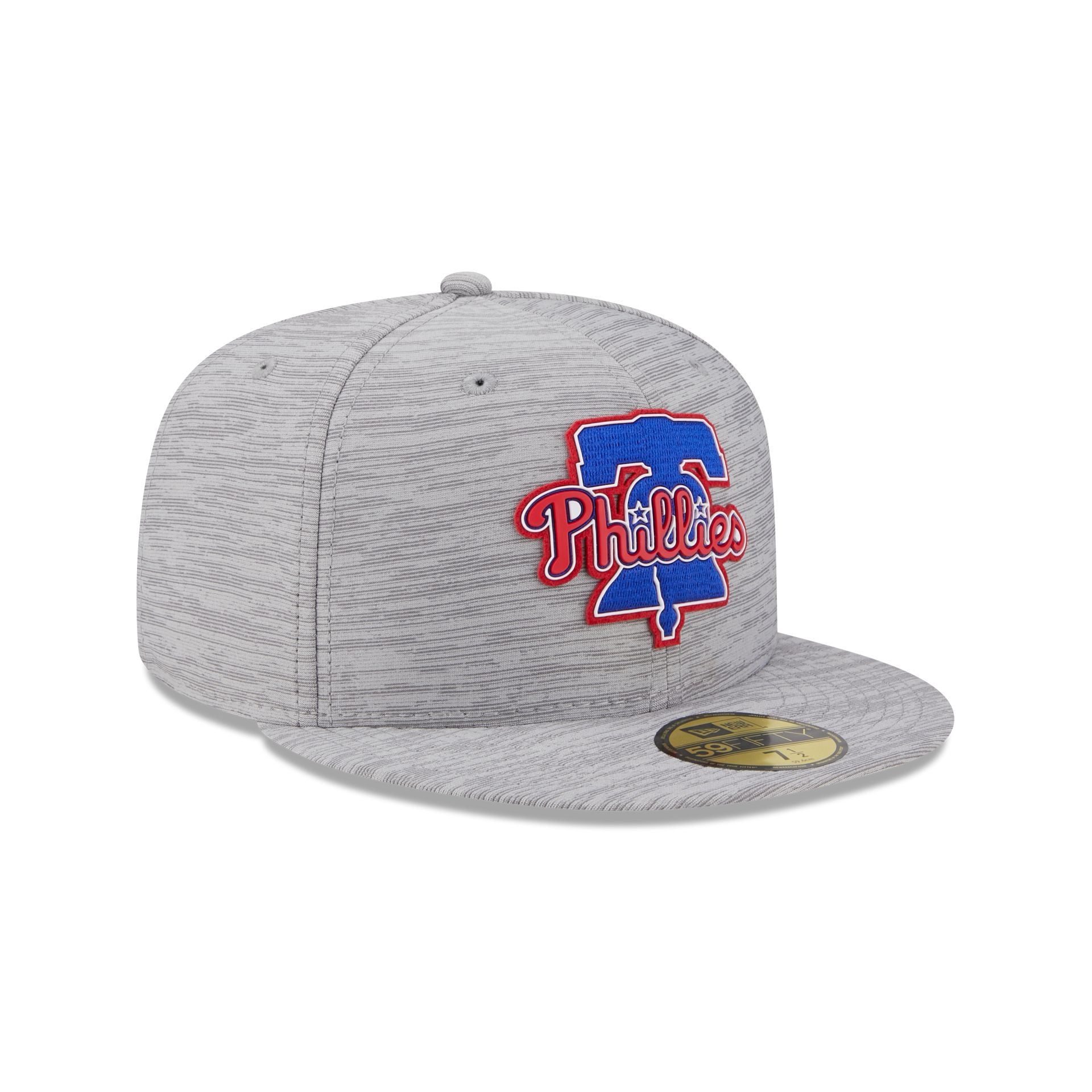Philadelphia Phillies 2023 Clubhouse Gray 59FIFTY Fitted Hat sold by New Era product image thumbnail 3