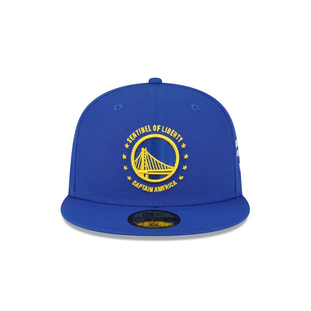 Marvel X Golden State Warriors Blue 59FIFTY Fitted Hat sold by New Era product image thumbnail 2