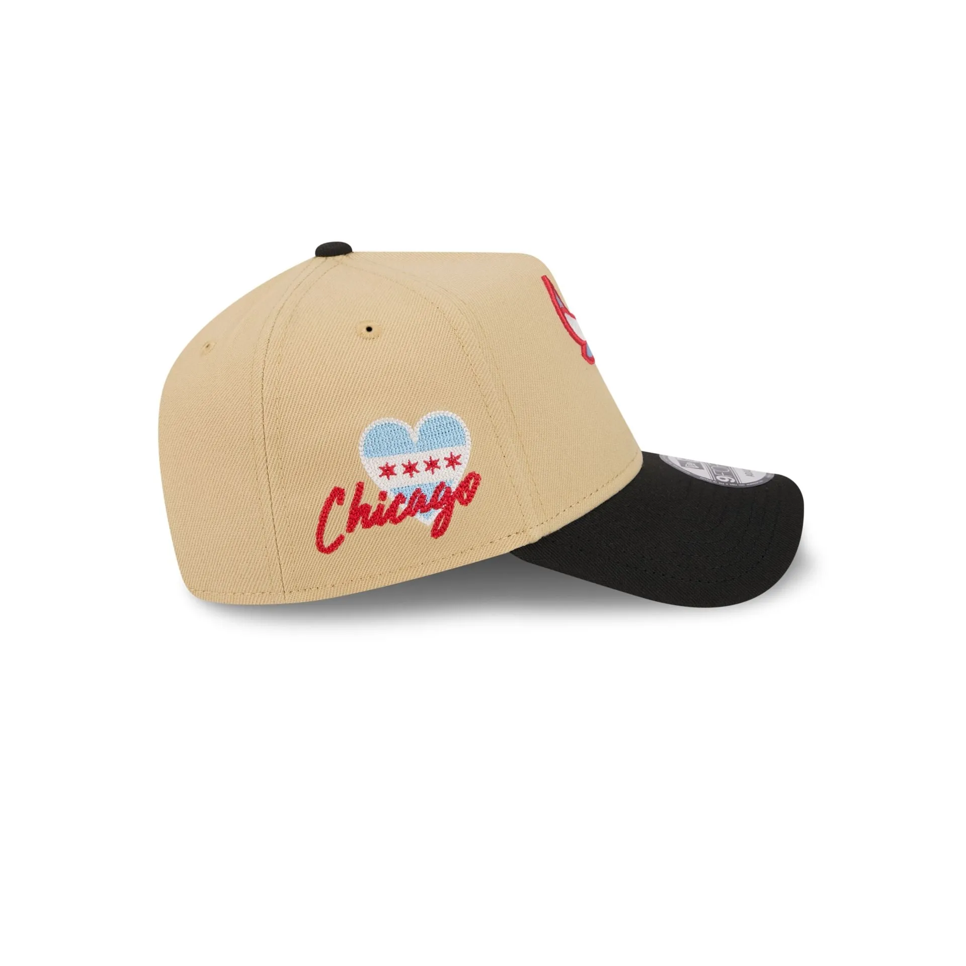 Chicago Bulls City Side Patch 9FORTY A-Frame Snapback Hat sold by New Era product image thumbnail 4