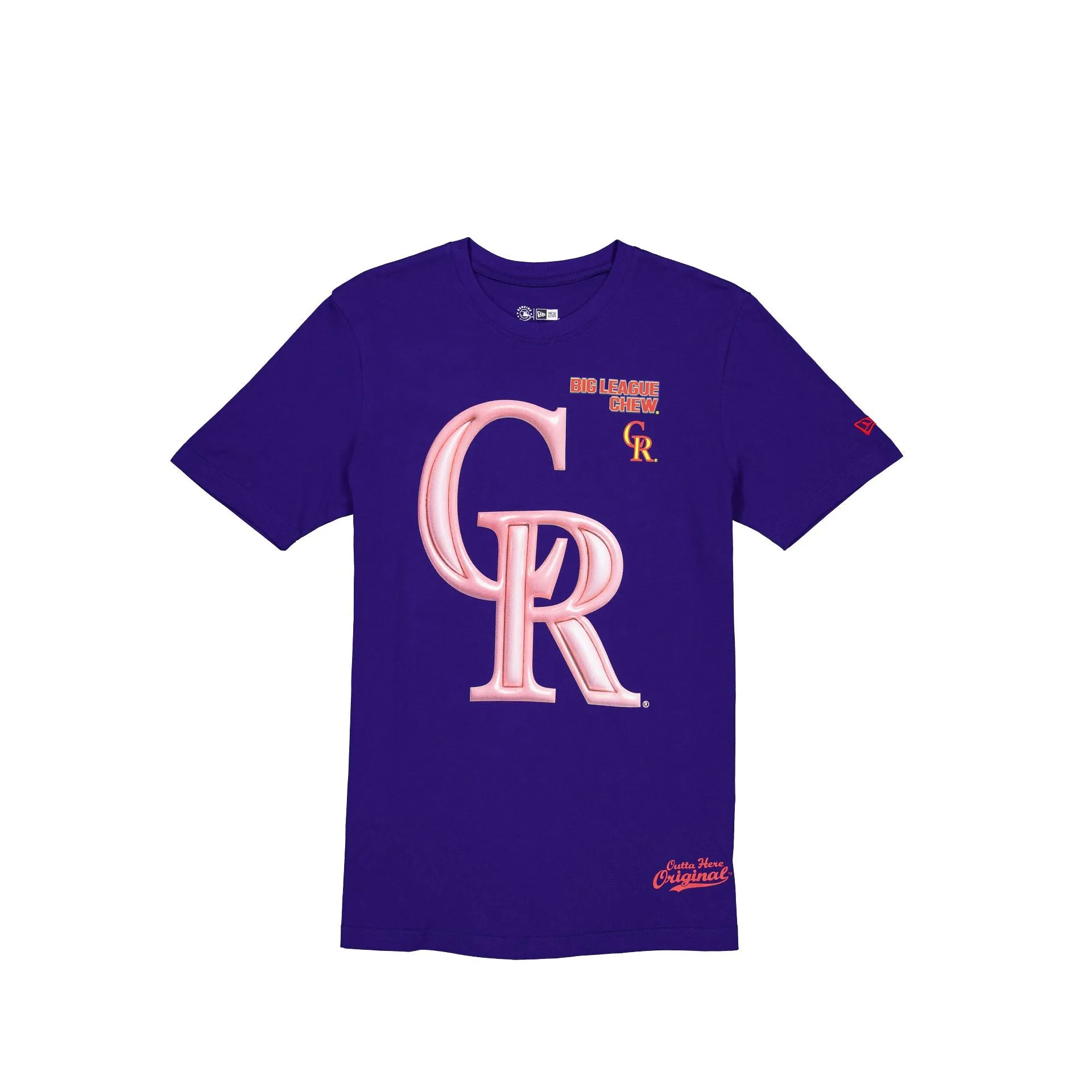 Big League Chew X Colorado Rockies T-Shirt sold by New Era