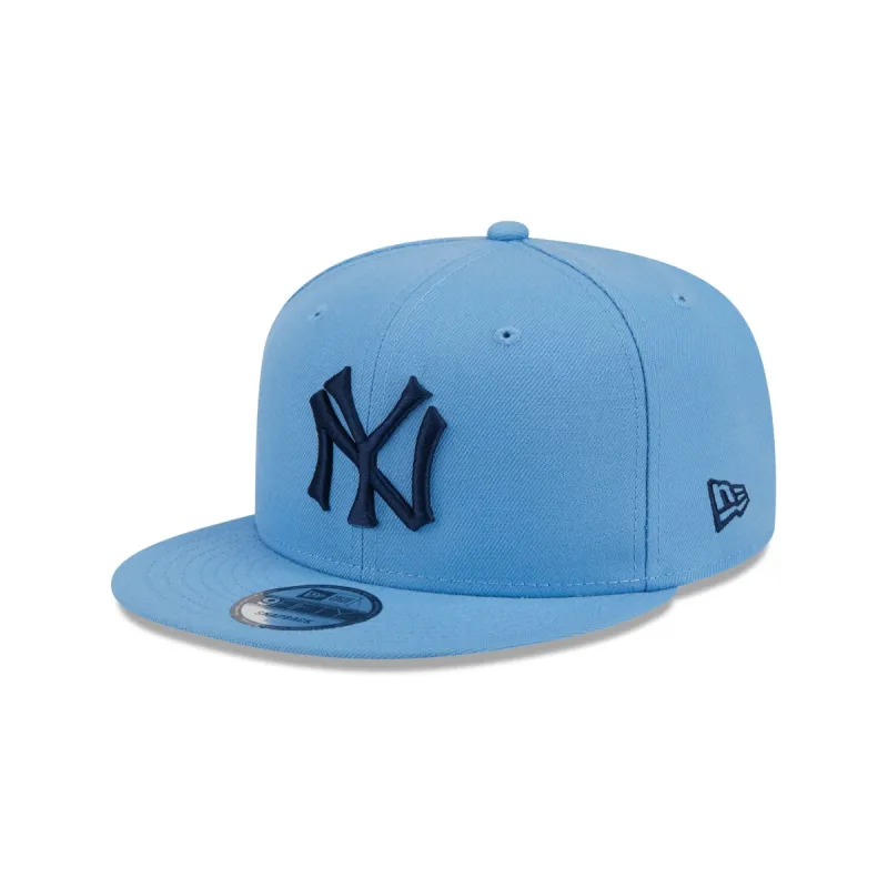 New York Yankees Sky Blue 9FIFTY Snapback Hat sold by New Era
