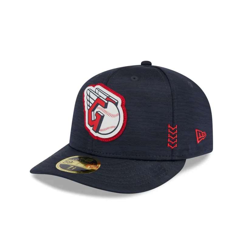 Cleveland Guardians 2024 Clubhouse Low Profile 59FIFTY Fitted Hat sold by New Era