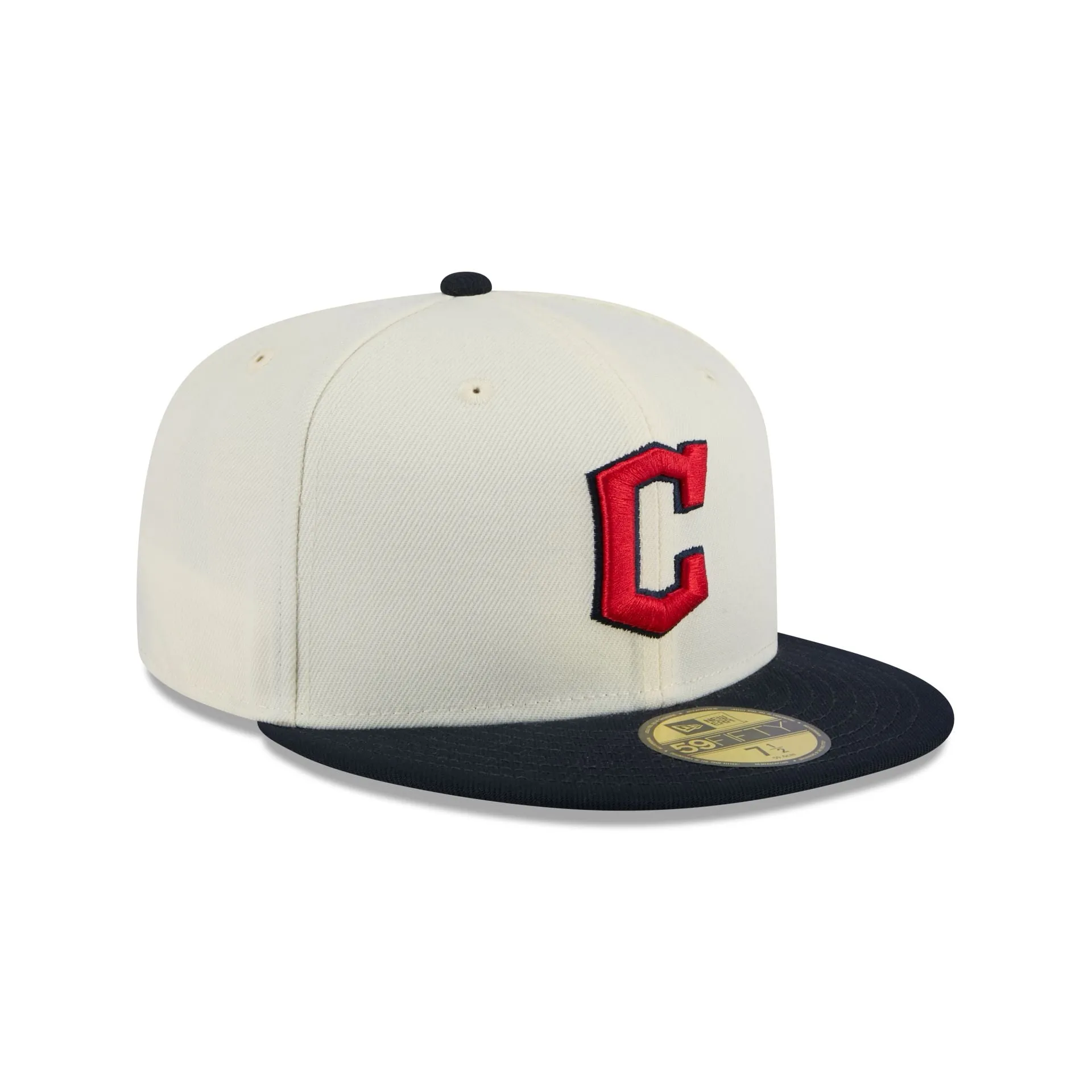 Cleveland Guardians Chrome 59FIFTY Fitted Hat sold by New Era product image thumbnail 3