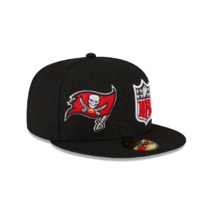 Tampa Bay Buccaneers 2023 Sideline Black 59FIFTY Fitted Hat sold by New Era