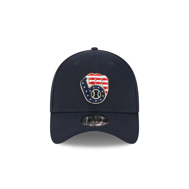 Milwaukee Brewers Independence Day 2023 39THIRTY Stretch Fit Hat sold by New Era product image thumbnail 2