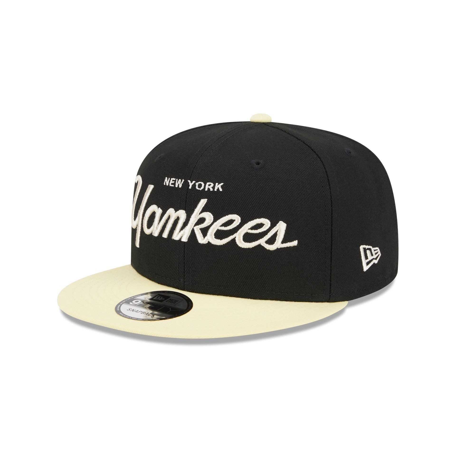 New York Yankees Pale Yellow Visor 9FIFTY Snapback Hat sold by New Era product image thumbnail 3