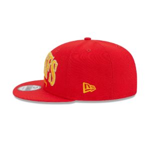 Kansas City Chiefs Throwback 9FIFTY Snapback Hat sold by New Era