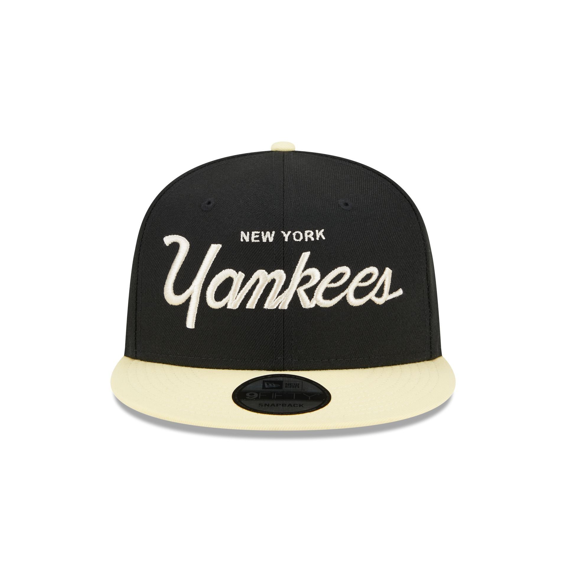 New York Yankees Pale Yellow Visor 9FIFTY Snapback Hat sold by New Era product image thumbnail 2