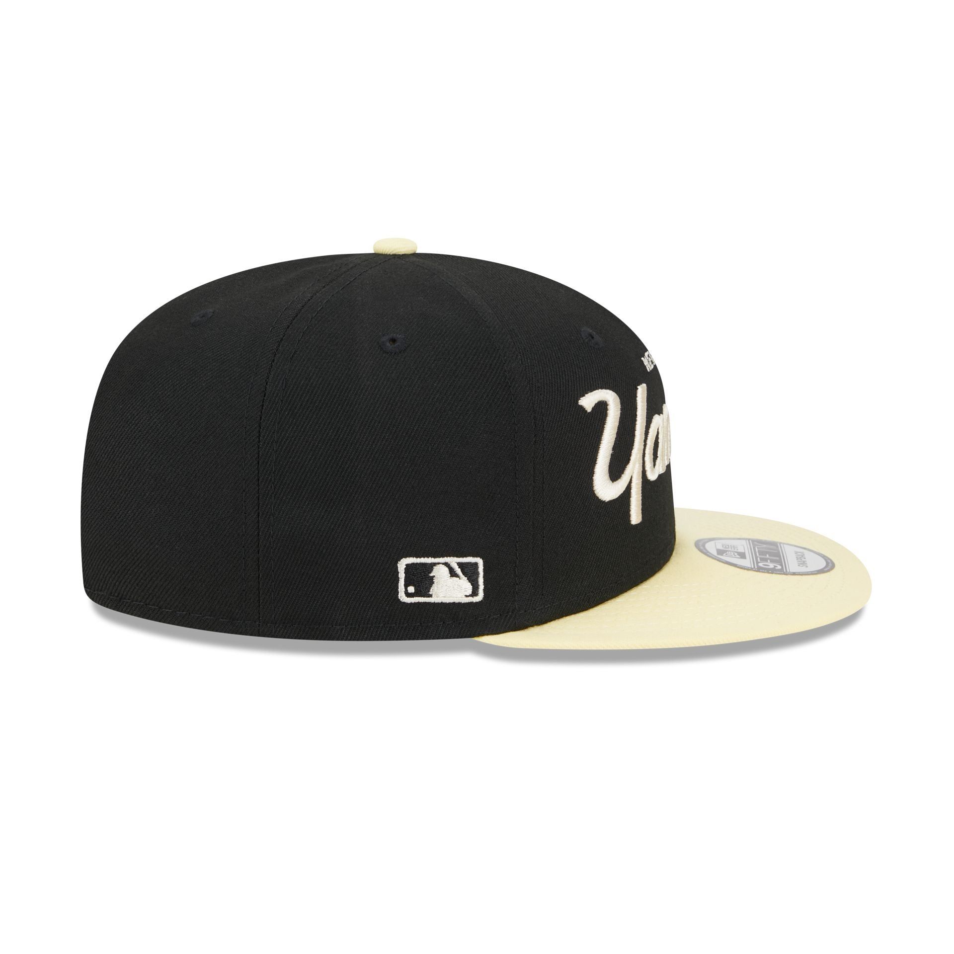 New York Yankees Pale Yellow Visor 9FIFTY Snapback Hat sold by New Era product image thumbnail 4
