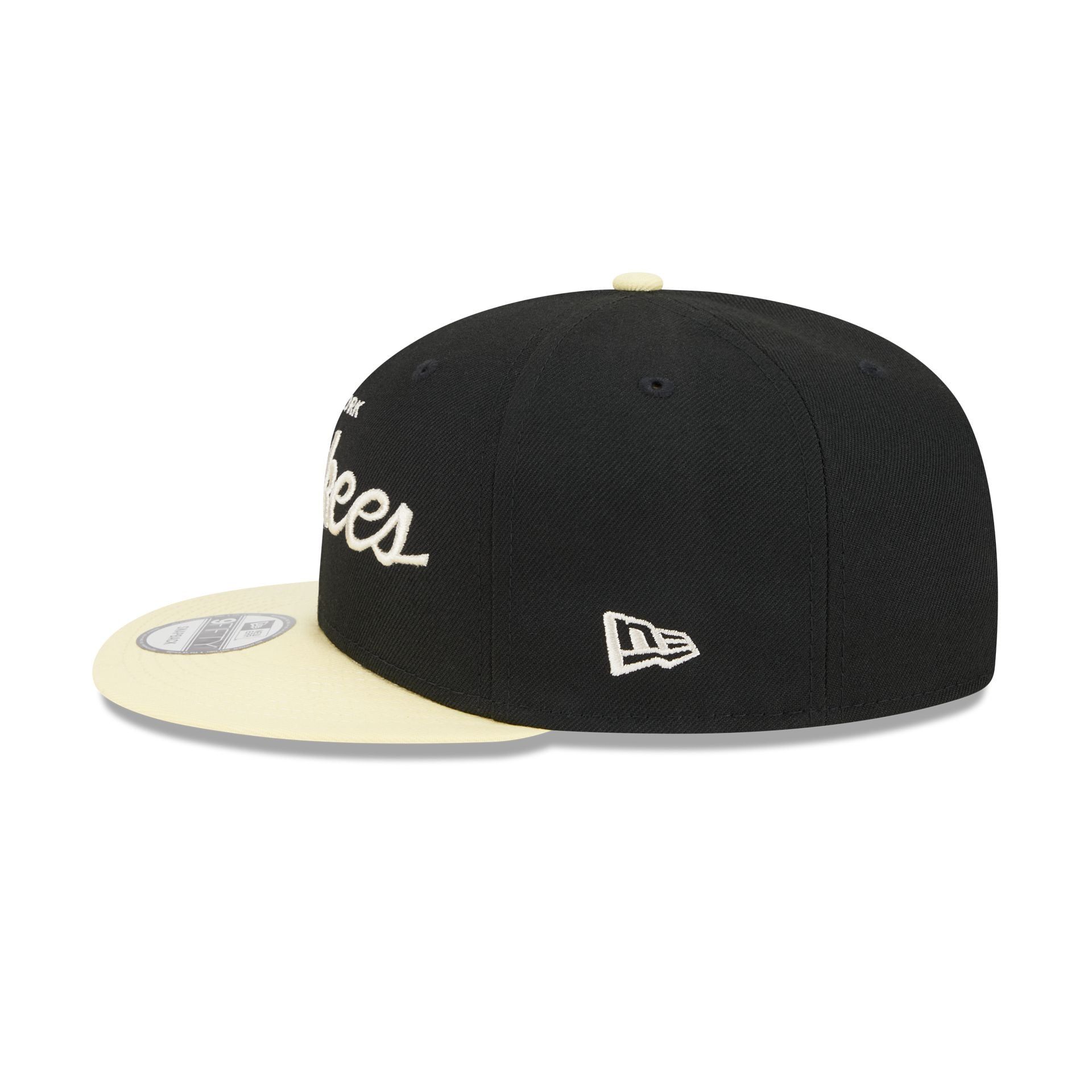 New York Yankees Pale Yellow Visor 9FIFTY Snapback Hat sold by New Era product image thumbnail 5