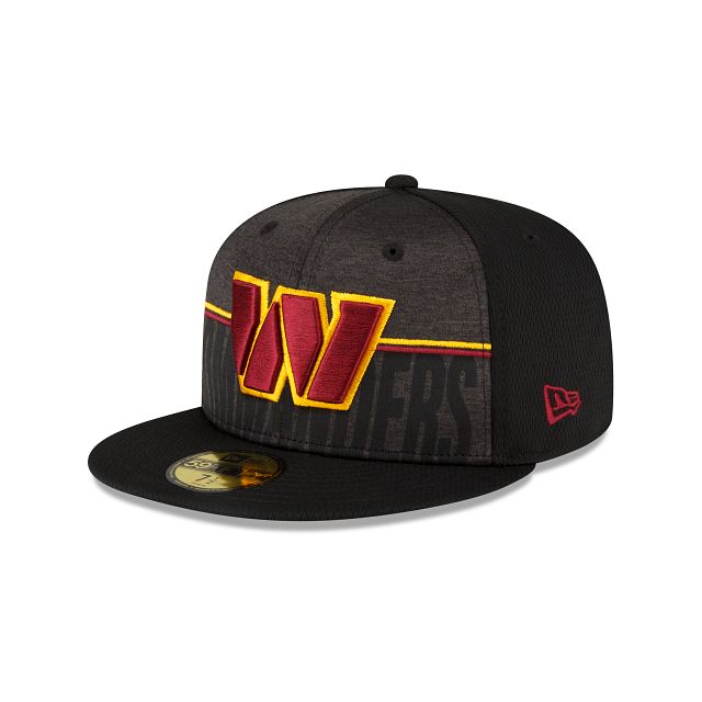 Washington Commanders 2023 Training Black 59FIFTY Fitted Hat sold by New Era