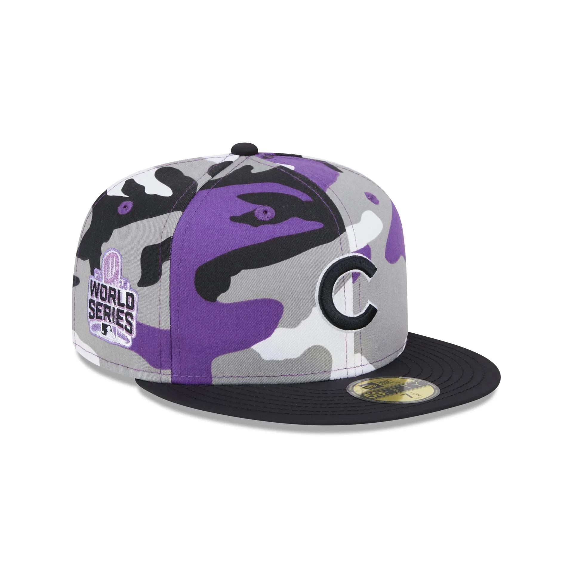 Just Caps Color Camo Chicago Cubs 59FIFTY Fitted Hat sold by New Era