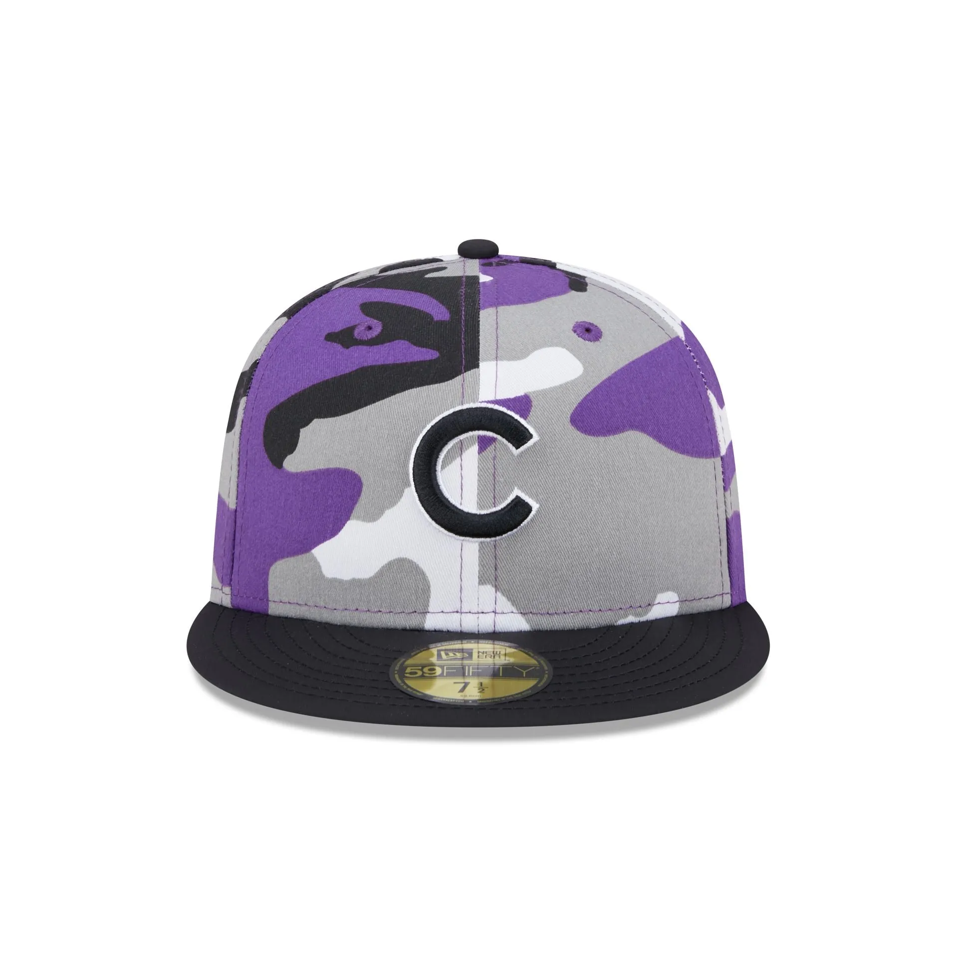 Just Caps Color Camo Chicago Cubs 59FIFTY Fitted Hat sold by New Era product image thumbnail 2