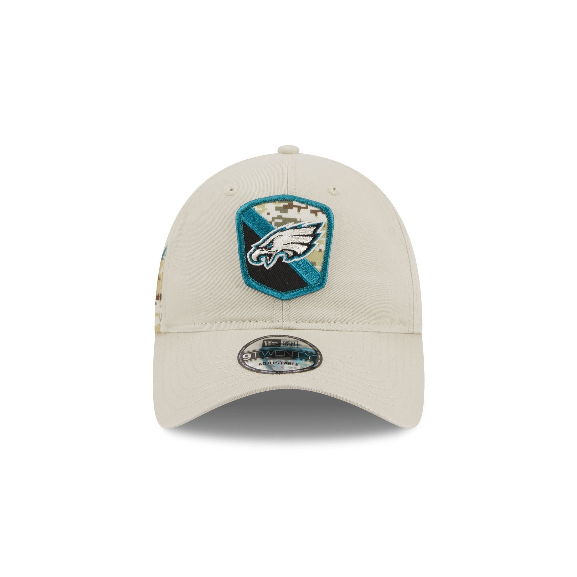 Philadelphia Eagles 2023 Salute to Service 9TWENTY Adjustable Hat sold by New Era product image thumbnail 2