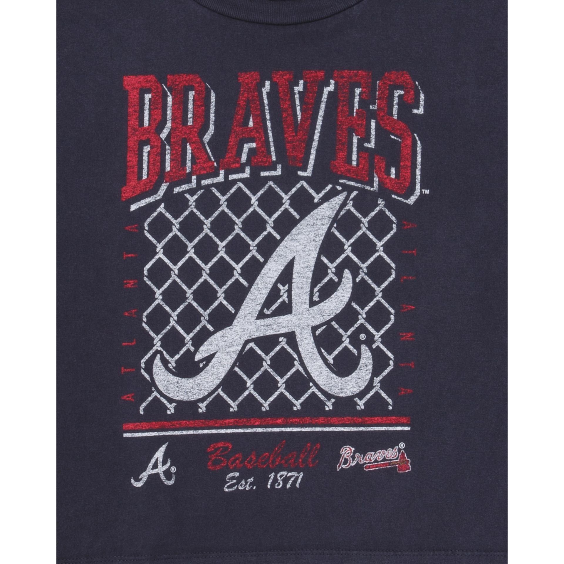 Atlanta Braves Old School Sport Women's T-Shirt sold by New Era product image thumbnail 4