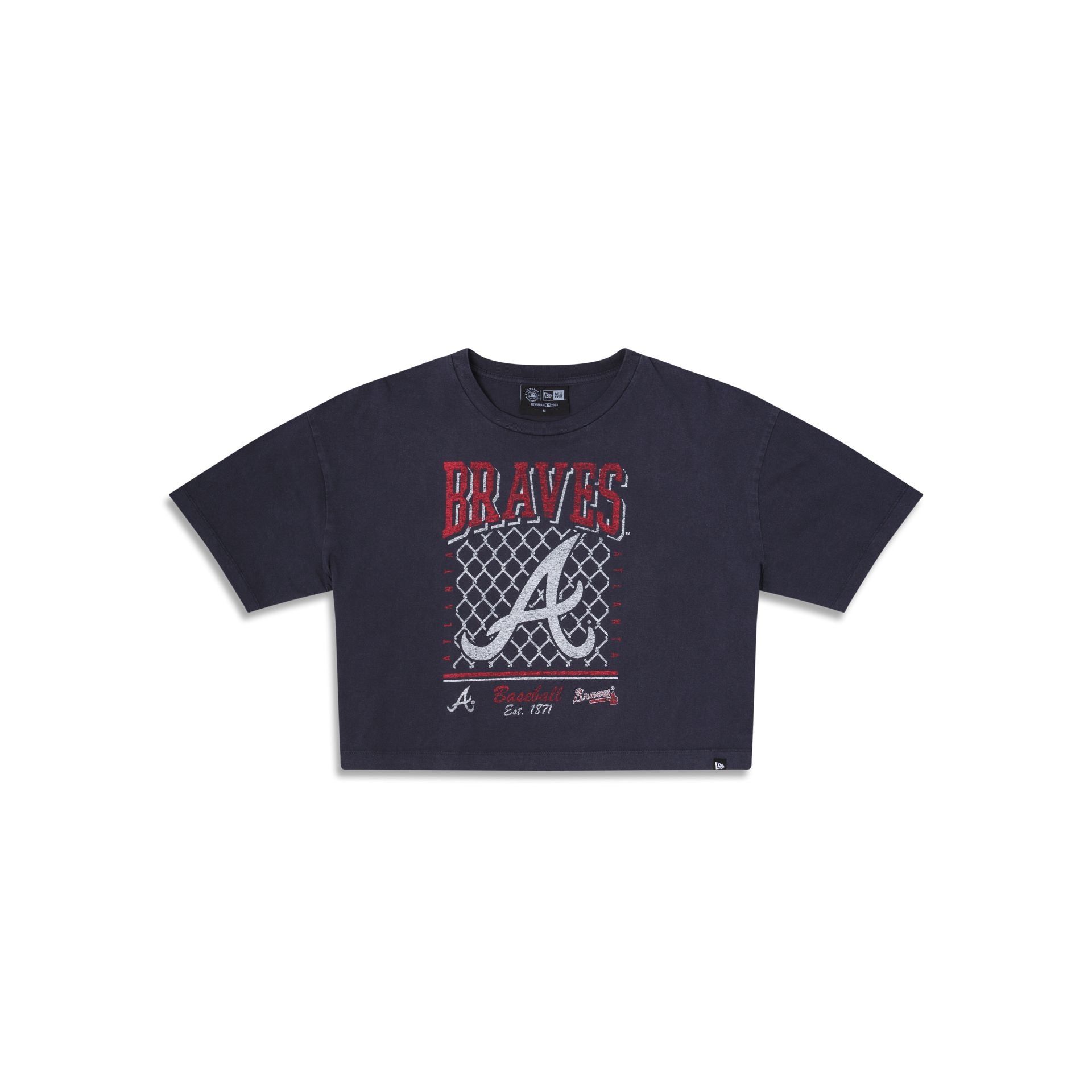 Atlanta Braves Old School Sport Women's T-Shirt sold by New Era product image thumbnail 2