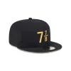 New Era Cap Signature Size 7 7/8 Black 59FIFTY Fitted Hat sold by New Era
