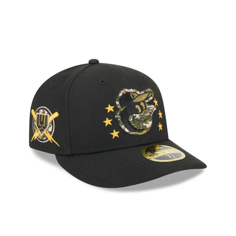 Baltimore Orioles Armed Forces Day 2024 Low Profile 59FIFTY Fitted Hat sold by New Era