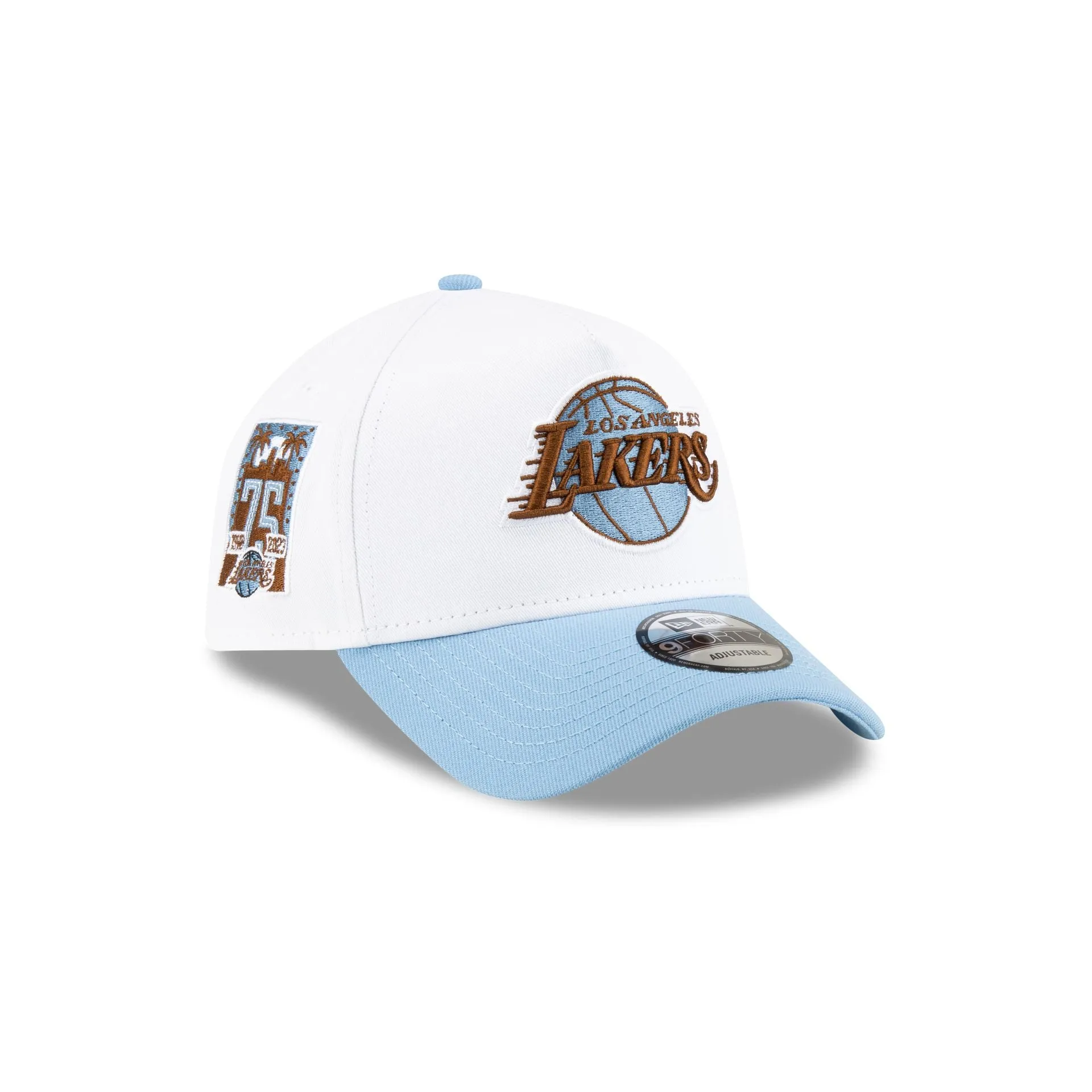 Los Angeles Lakers Spring Colorway 9FORTY A-Frame Snapback Hat sold by New Era