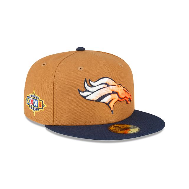 Denver Broncos Light Bronze 59FIFTY Fitted Hat sold by New Era