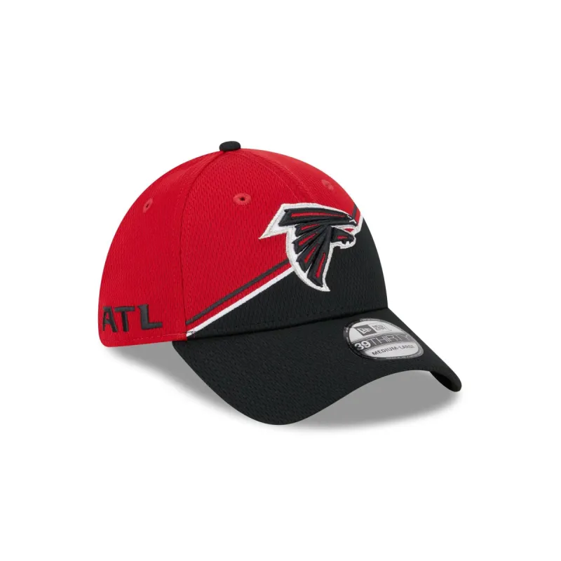 Atlanta Falcons 2023 Sideline 39THIRTY Stretch Fit Hat sold by New Era