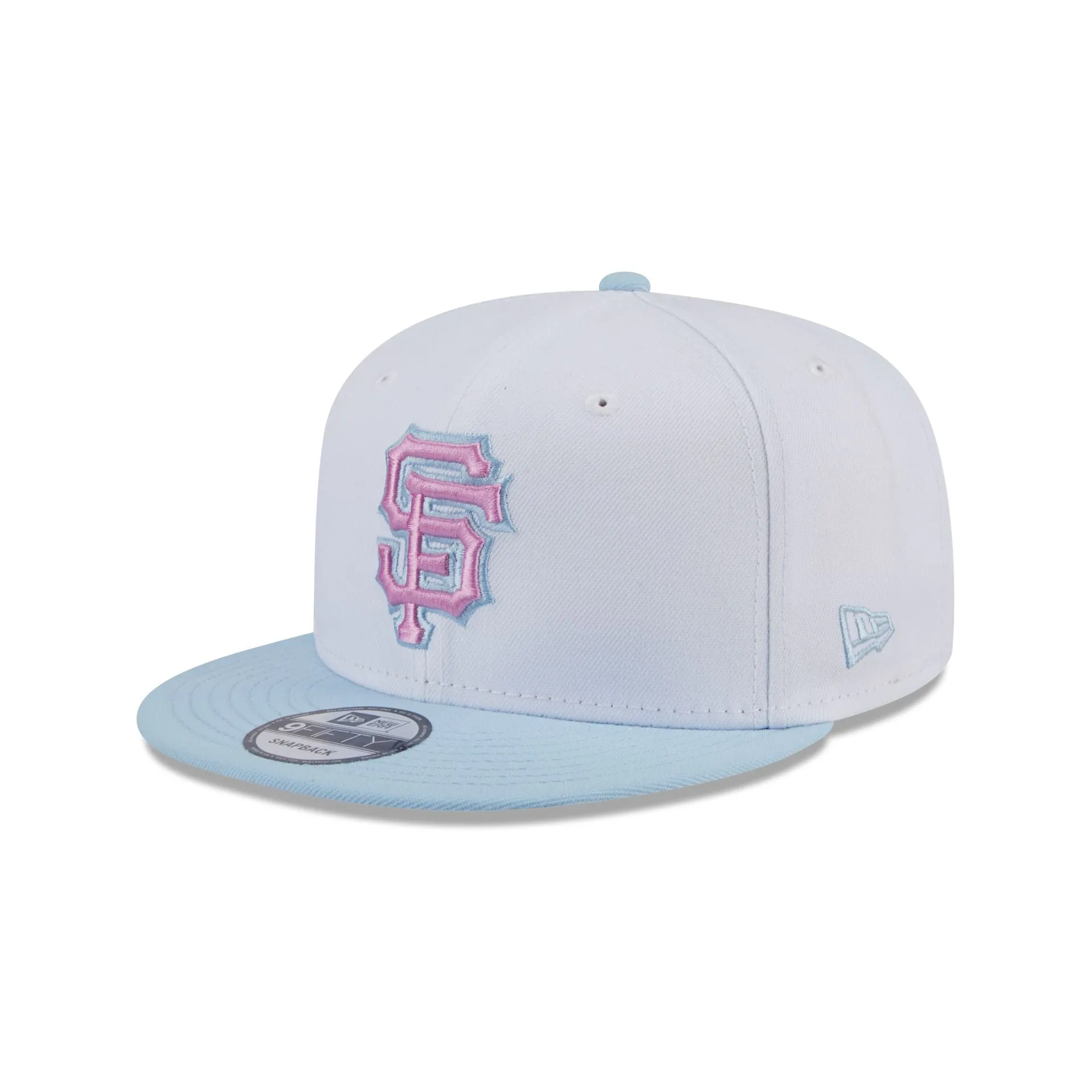 San Francisco Giants Color Pack White 9FIFTY Snapback Hat sold by New Era