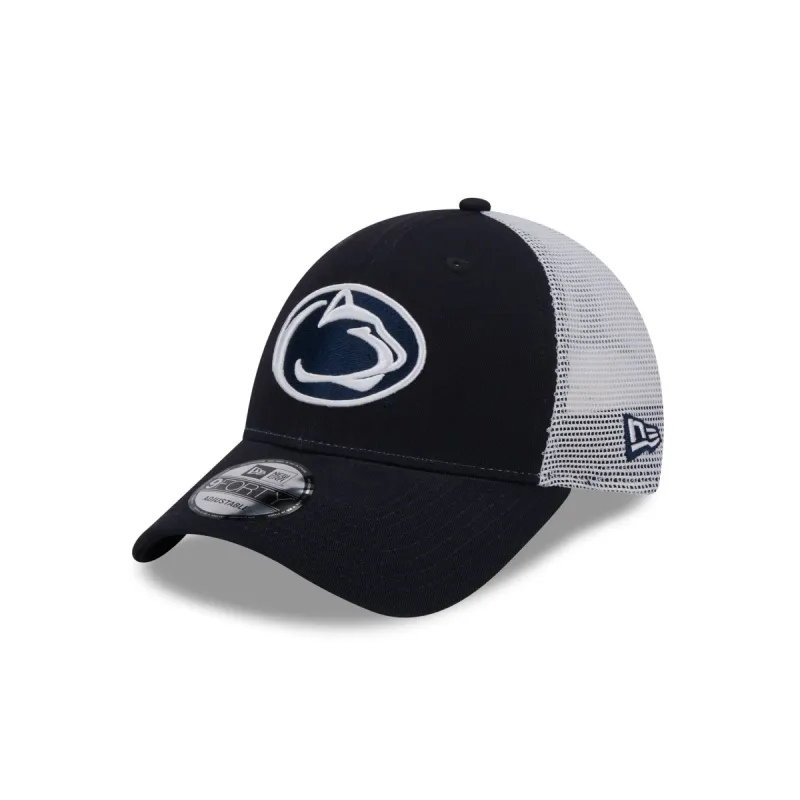 Penn State Nittany Lions Navy 9FORTY Trucker Hat sold by New Era