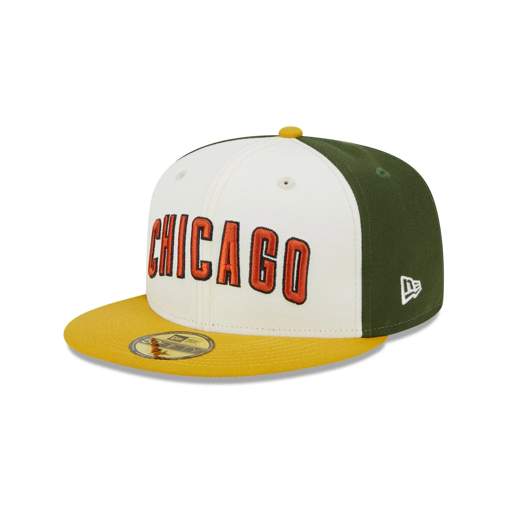 Chicago Cubs Two Tone Honey 59FIFTY Fitted Hat sold by New Era product image thumbnail 3