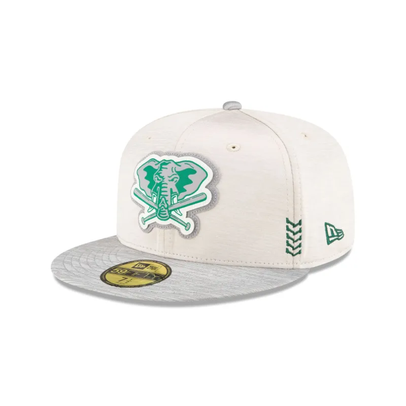 Oakland Athletics 2024 Clubhouse Stone 59FIFTY Fitted Hat sold by New Era