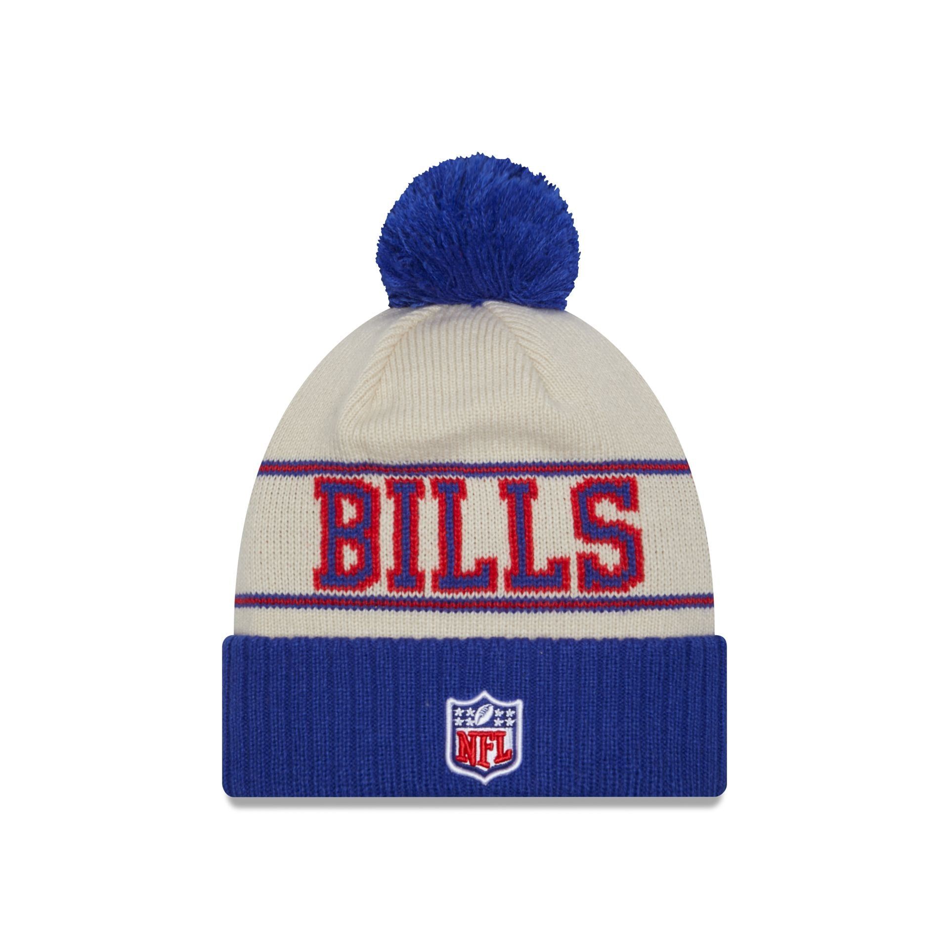 Buffalo Bills 2023 Cold Weather Historic Pom Knit Hat sold by New Era product image thumbnail 2