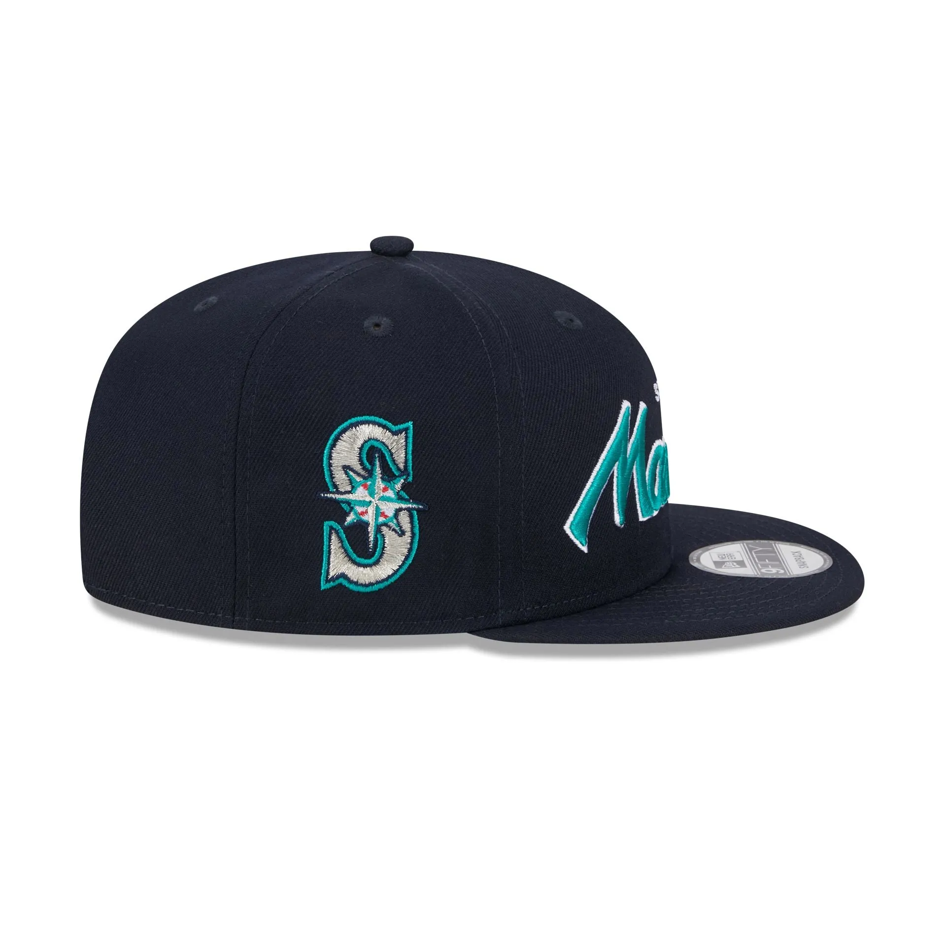 Seattle Mariners Wordmark 9FIFTY Snapback Hat sold by New Era product image thumbnail 5