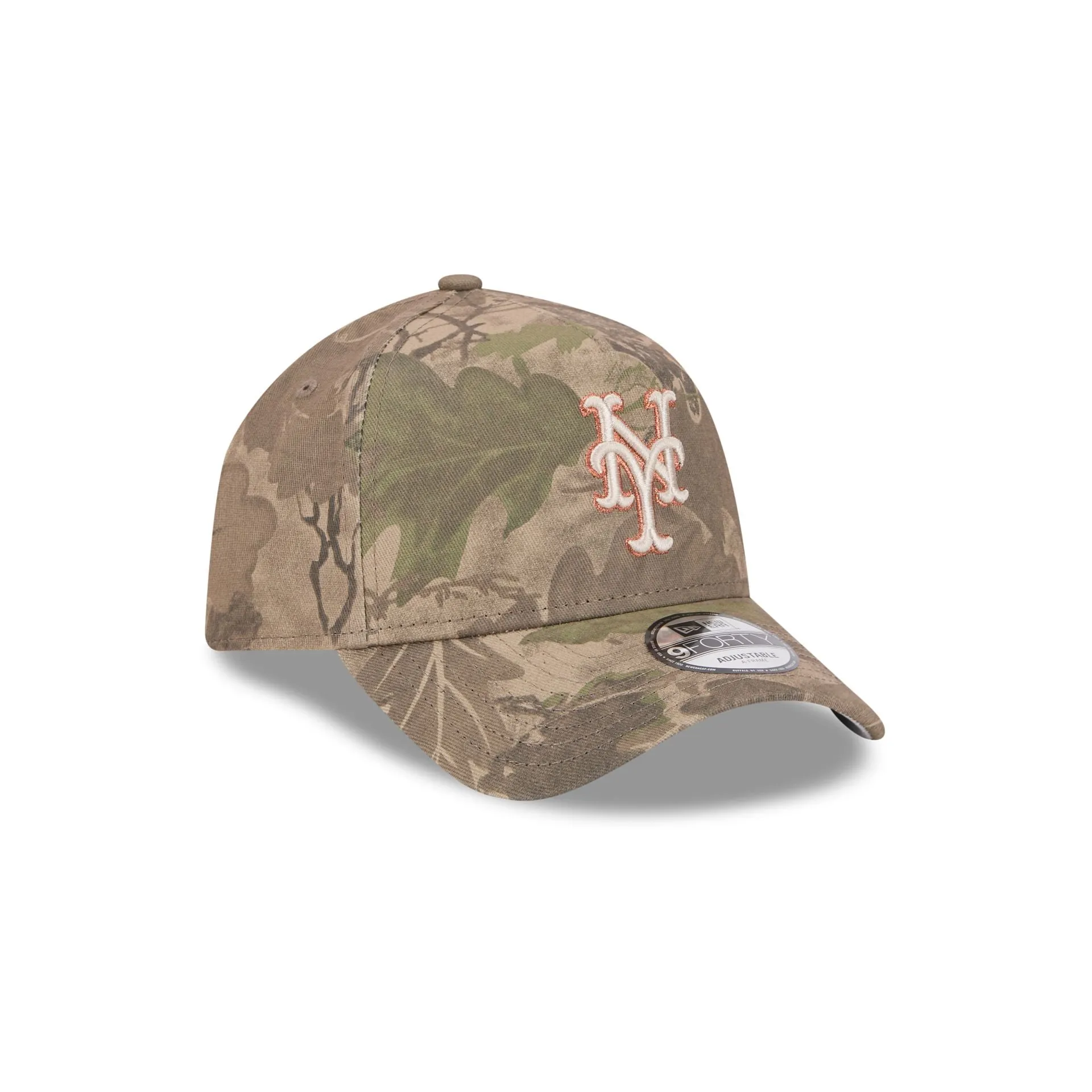 New York Mets Leaf Camo 9FORTY A-Frame Snapback Hat sold by New Era product image thumbnail 3