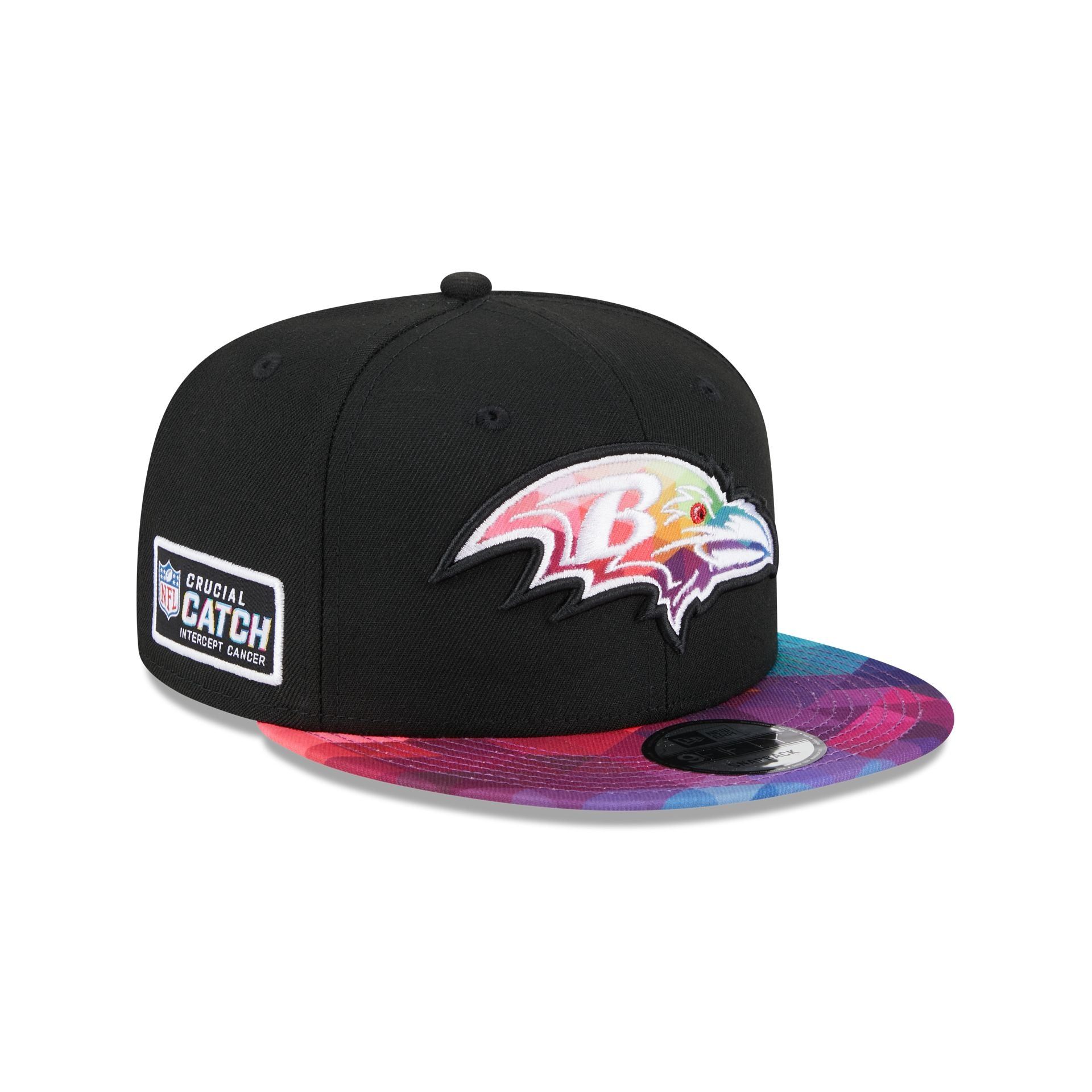 Baltimore Ravens 2023 Crucial Catch 9FIFTY Snapback Hat sold by New Era product image thumbnail 3